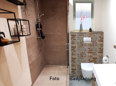 Fliesenleger Badezimmer Foto Badplanung